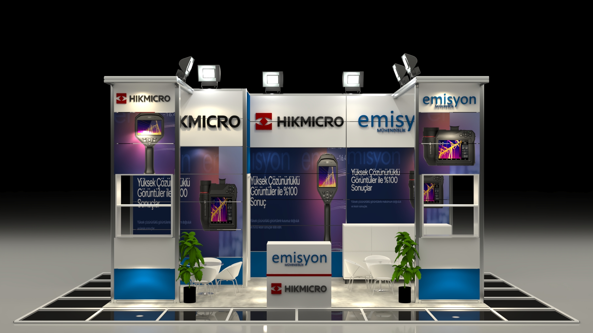 Maksima Fuar Standı | Modüler Tasarım ve Hızlı Kurulum | King Stand